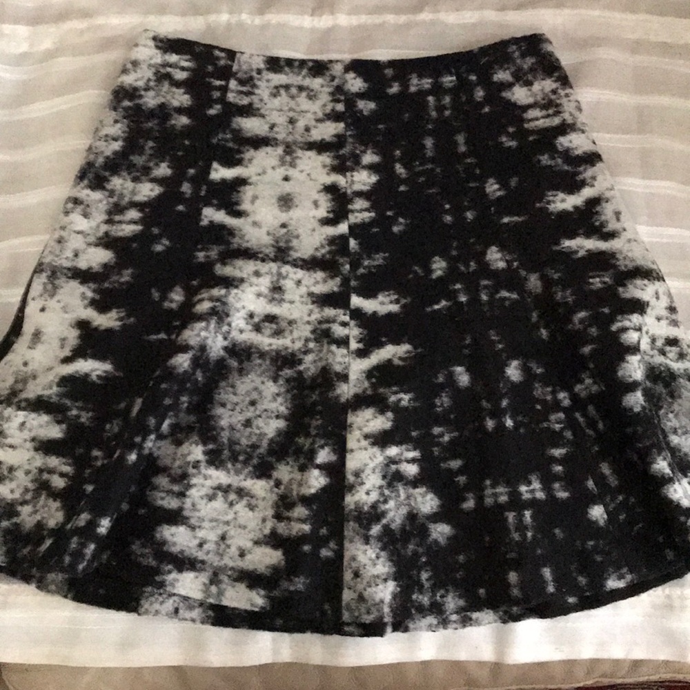 Sandro Paris skirt godet style size 2 wool blend
